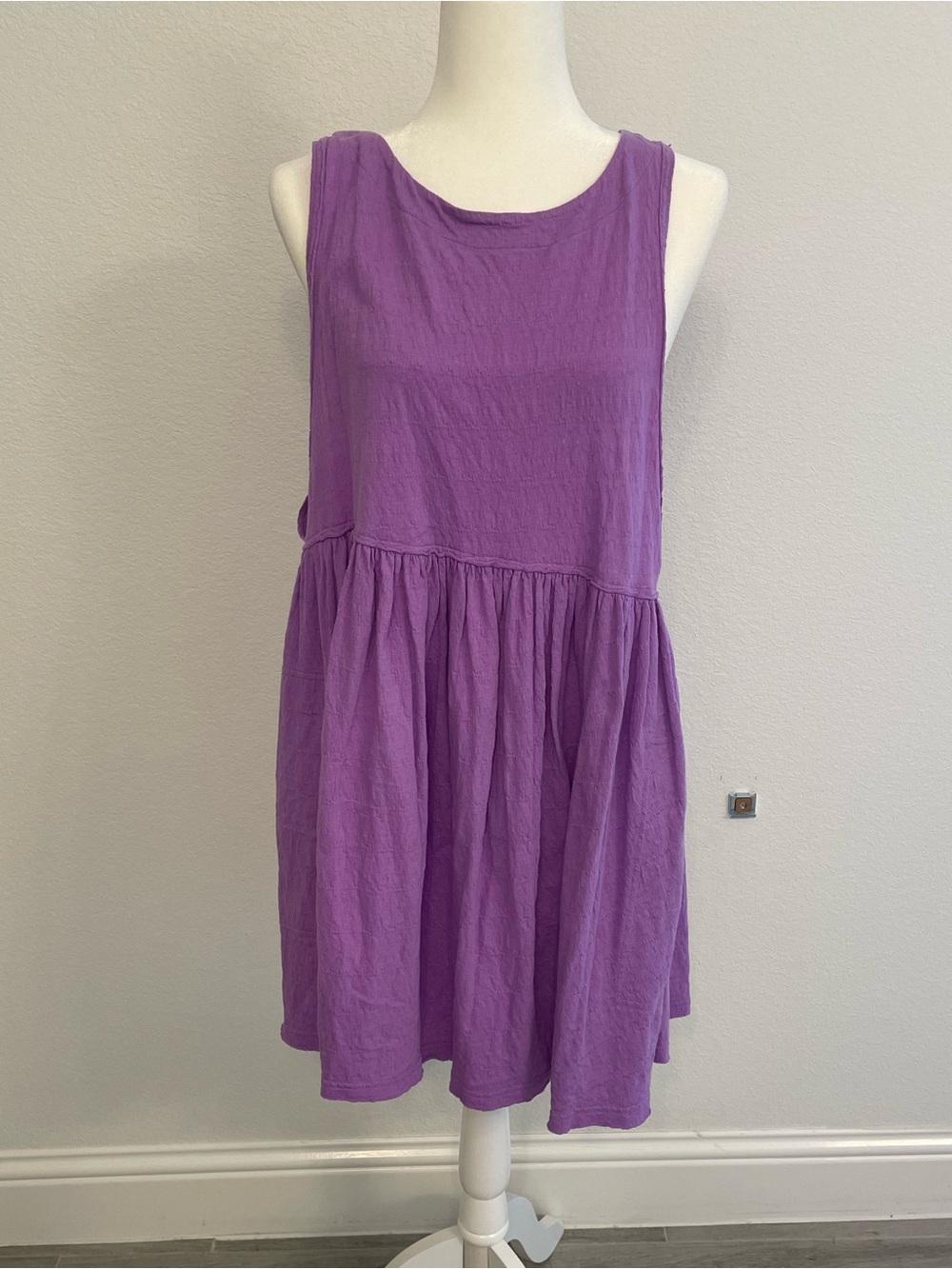 Free People purple gauze dress